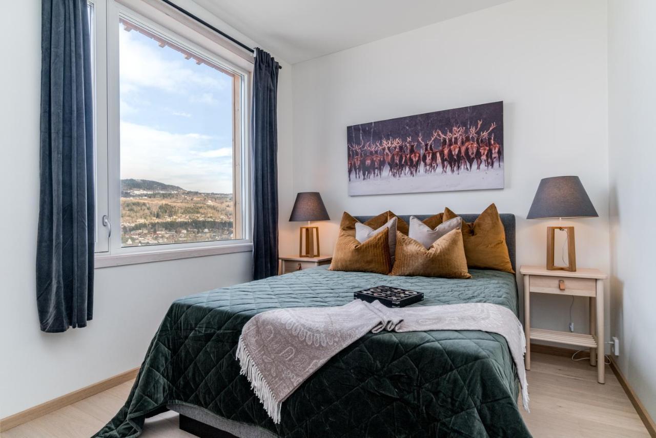 Sjusjøen Mjos Tower Apartment - Lovely City View מראה חיצוני תמונה