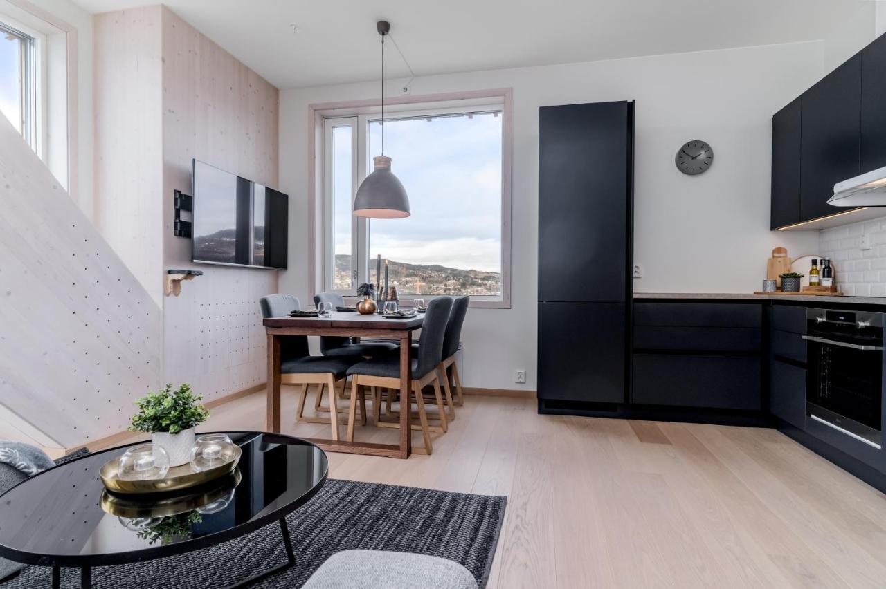 Sjusjøen Mjos Tower Apartment - Lovely City View מראה חיצוני תמונה